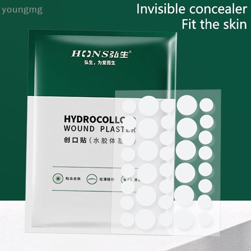 Face Skin Care ที่มองไม่เห็นสิวแพทช์กําจัดสิว Hydrocolloid แพทช์จุดเครื่องหมายคอนซีลเลอร์ซ่อมสติกเกอร์ TH รูปที่ 2