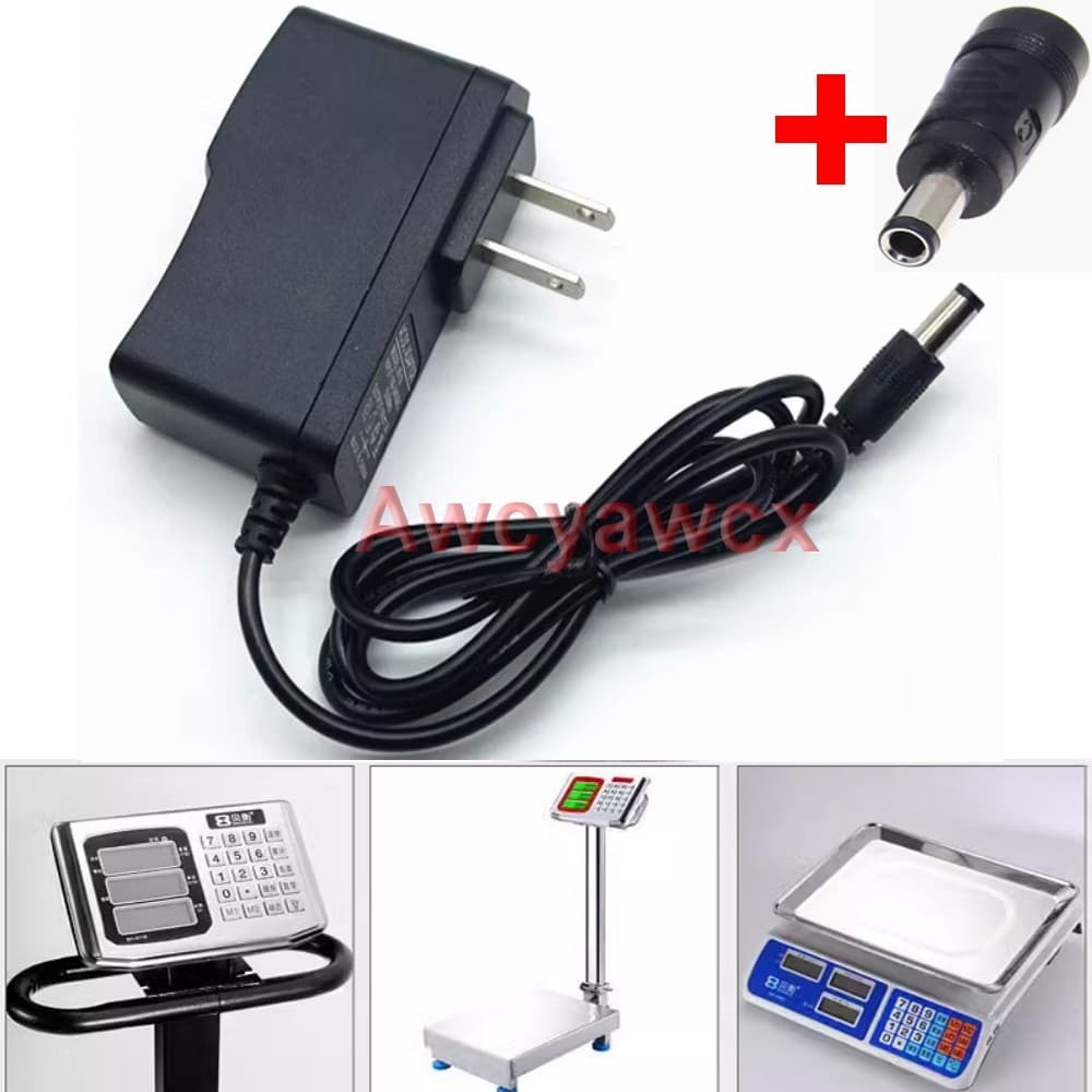อะแดปเตอร์ชาร์จแบตเตอรี่ 6V 500mA 1000mA 1A 0.5A AC DC SUNFORD General Master Digital สําหรับเครื่องชั่งน้ําหนักดิจิทัลทั่วไป 10 กก. 15 กก. 30 กก. 10KG 15KG 30KG รูปที่ 6