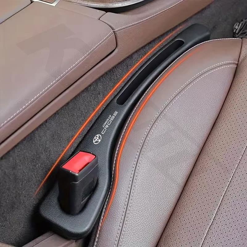 2 ชิ้น Toyota Corolla Cross Car Seat Gap Filler ตะเข็บด้านข้างปลั๊ก Strip Leak-proof บรรจุ Strip อุปกรณ์ตกแต่งภายใน รูปที่ 2