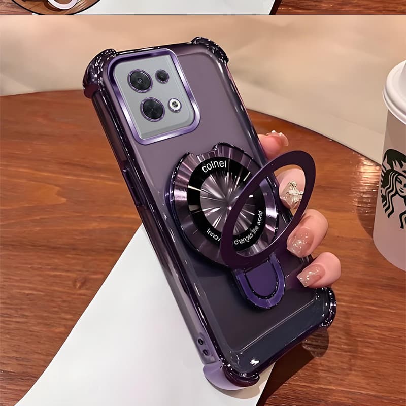 ปลอก OPPO A6 pro 5G 4G เคสโทรศัพท์สําหรับใหม่ Soft Anti fall เกราะป้องกันวงเล็บ DUD รูปที่ 7