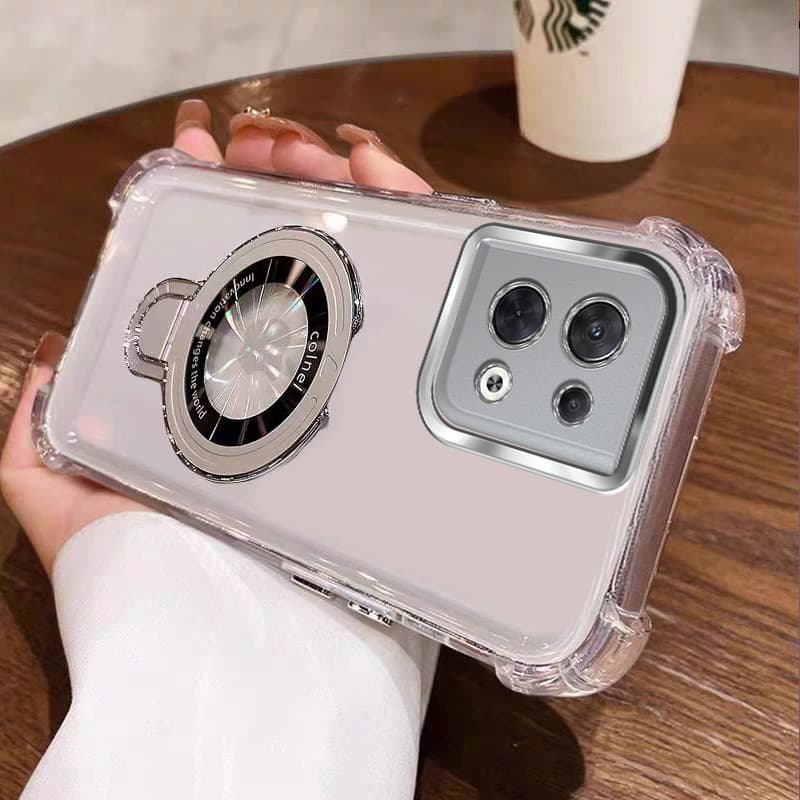 ปลอก OPPO A6 pro 5G 4G เคสโทรศัพท์สําหรับใหม่ Soft Anti fall เกราะป้องกันวงเล็บ DUD รูปที่ 8