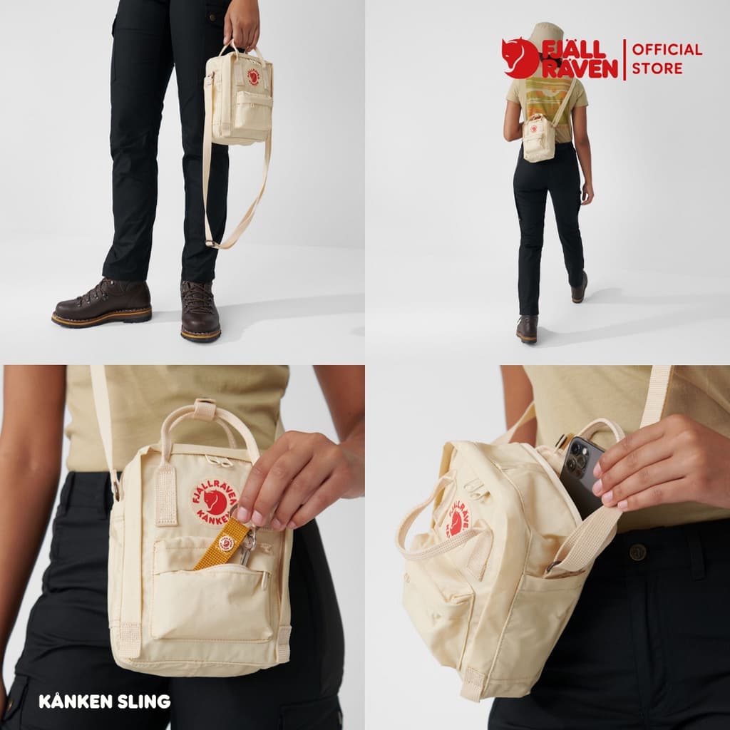 Fjallraven /Kanken Sling /กระเป๋าสะพายข้างใบเล็กแบบ crossbody กระเป๋าสะพายข้าง Crossbody Bag มีช่องแยกใส่มือ รูปที่ 5