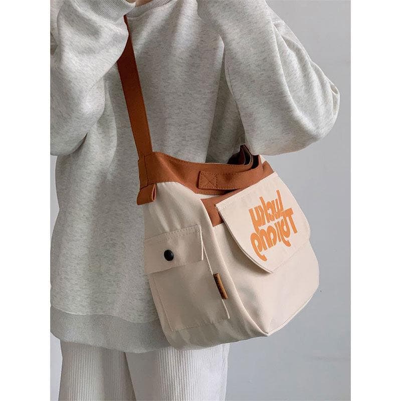 miss bag faion กระเป๋าสะพายผู้หญิง กระเป๋าผ้า รุ่น D-1494 รูปที่ 5