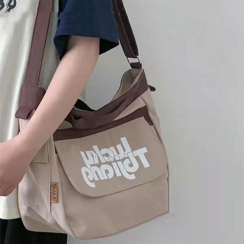 miss bag faion กระเป๋าสะพายผู้หญิง กระเป๋าผ้า รุ่น D-1494 รูปที่ 8