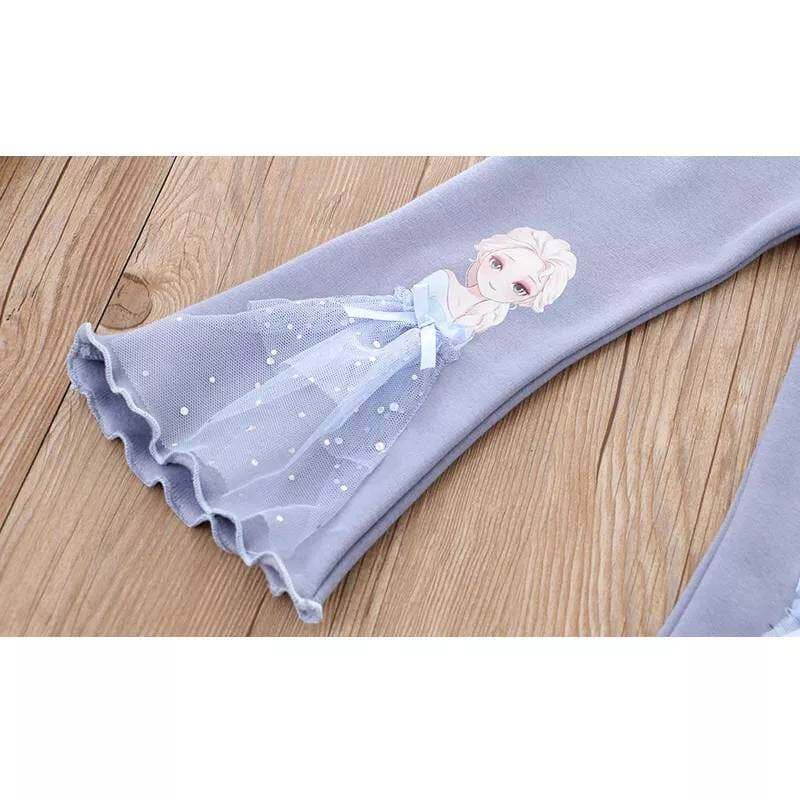 สินค้าใหม่ กางเกงขาบานเด็กกลางแจ้งสาวน้อยแฟชั่นกางเกง เจ้าหญิง รูปที่ 3