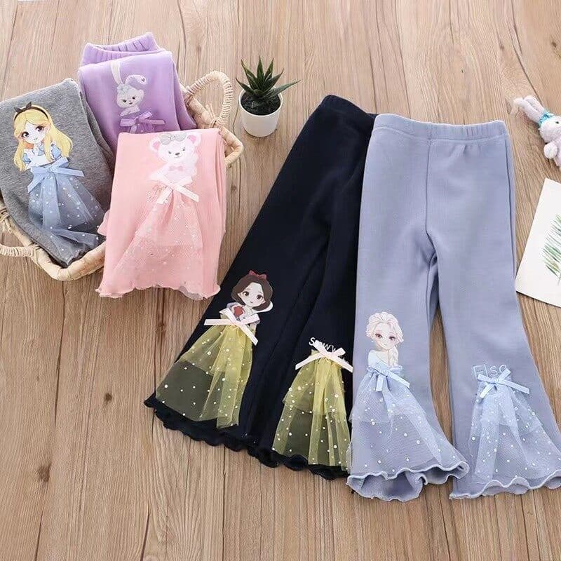 สินค้าใหม่ กางเกงขาบานเด็กกลางแจ้งสาวน้อยแฟชั่นกางเกง เจ้าหญิง รูปที่ 8
