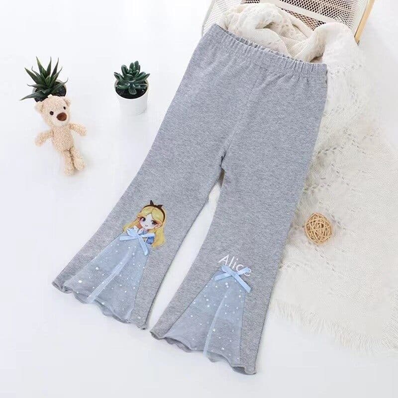 สินค้าใหม่ กางเกงขาบานเด็กกลางแจ้งสาวน้อยแฟชั่นกางเกง เจ้าหญิง รูปที่ 9