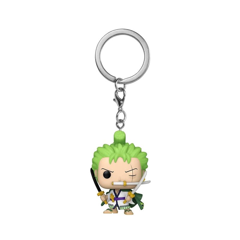 การ ์ ตูนกิโมโน Luff พวงกุญแจ Roronoa Chopper ตุ ๊ กตา Action Figures Collection ของเล ่ น Key Ring รูปที่ 5