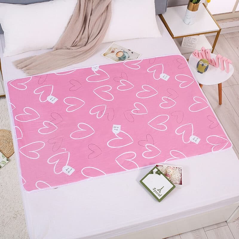 ผ้ารองฉี่3ชั้น ขนาด50cmx70cm สำหรับผู้ใหญ่ ผู้สูงอายุ ผู้ป่วยติดเตียง ผู้หญิงปรำจำเดือน รูปที่ 3