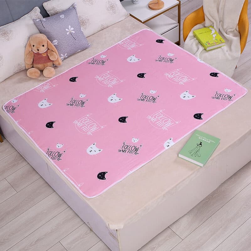 ผ้ารองฉี่3ชั้น ขนาด50cmx70cm สำหรับผู้ใหญ่ ผู้สูงอายุ ผู้ป่วยติดเตียง ผู้หญิงปรำจำเดือน รูปที่ 9