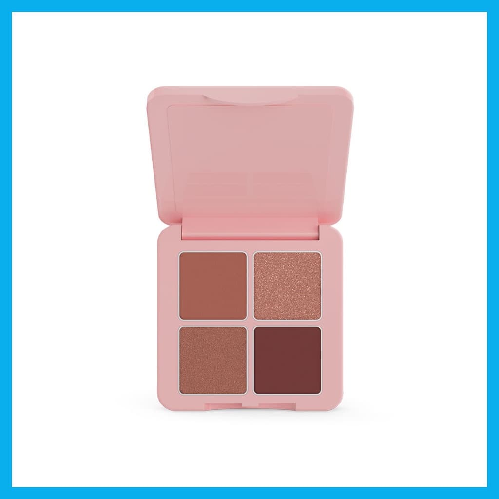 SASI Girls Can Be Unique Eyeshadow Palette 6g ศศิ พาเลทอายแชโดว์ 4 สี 3 เนื้อ. รูปที่ 5