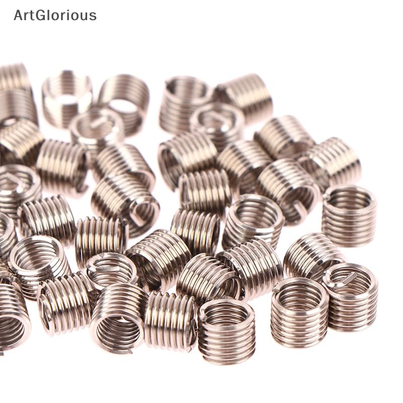 Art เม็ดมีดกลึงเกลียว M6 X 1.0 1.5D สําหรับซ่อมแซมสายไฟ 50 ชิ้น รูปที่ 5