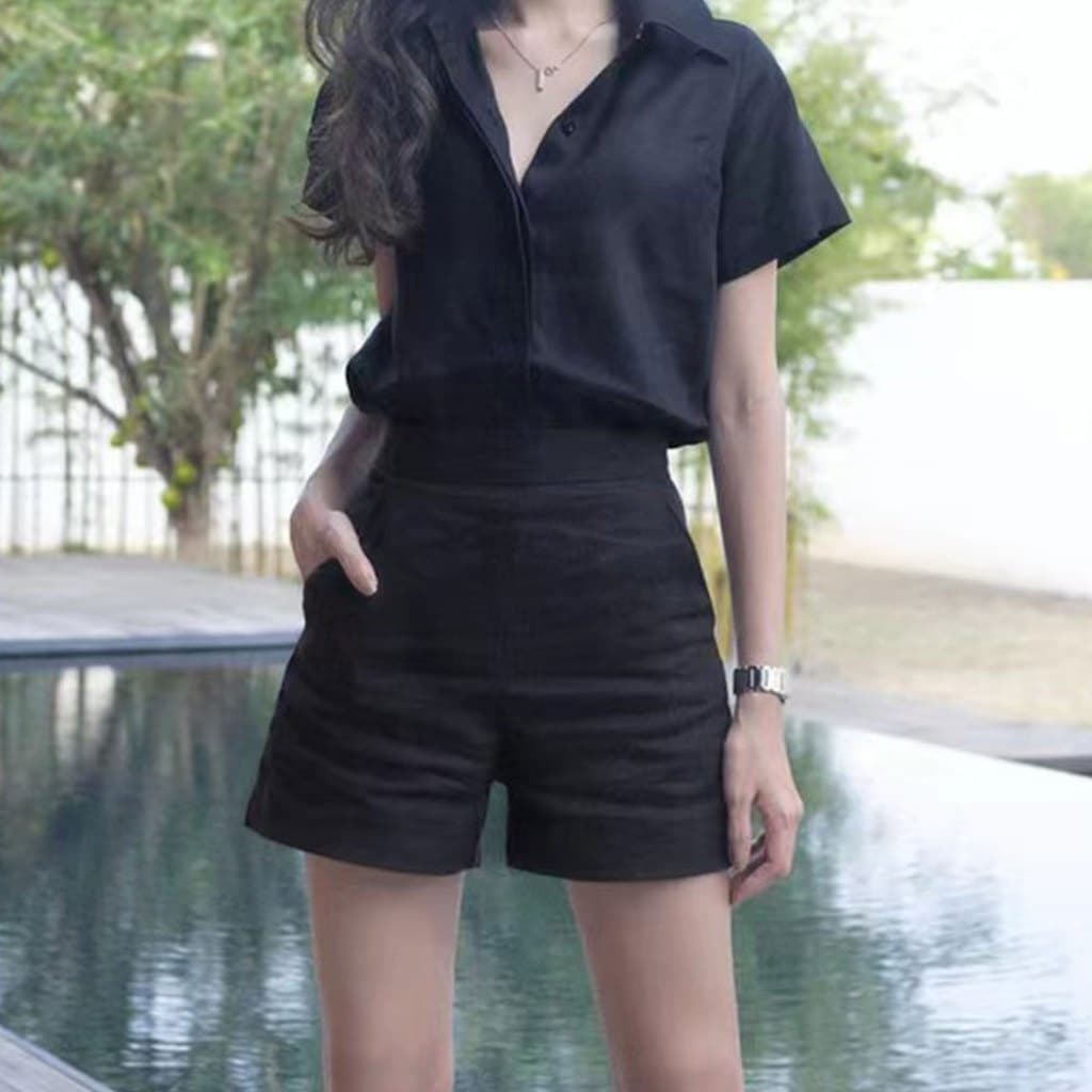 เซ็ต2ชิ้น เสื้อ+กางเกง ผ้าดีสไตล์น่ารัก รูปที่ 7