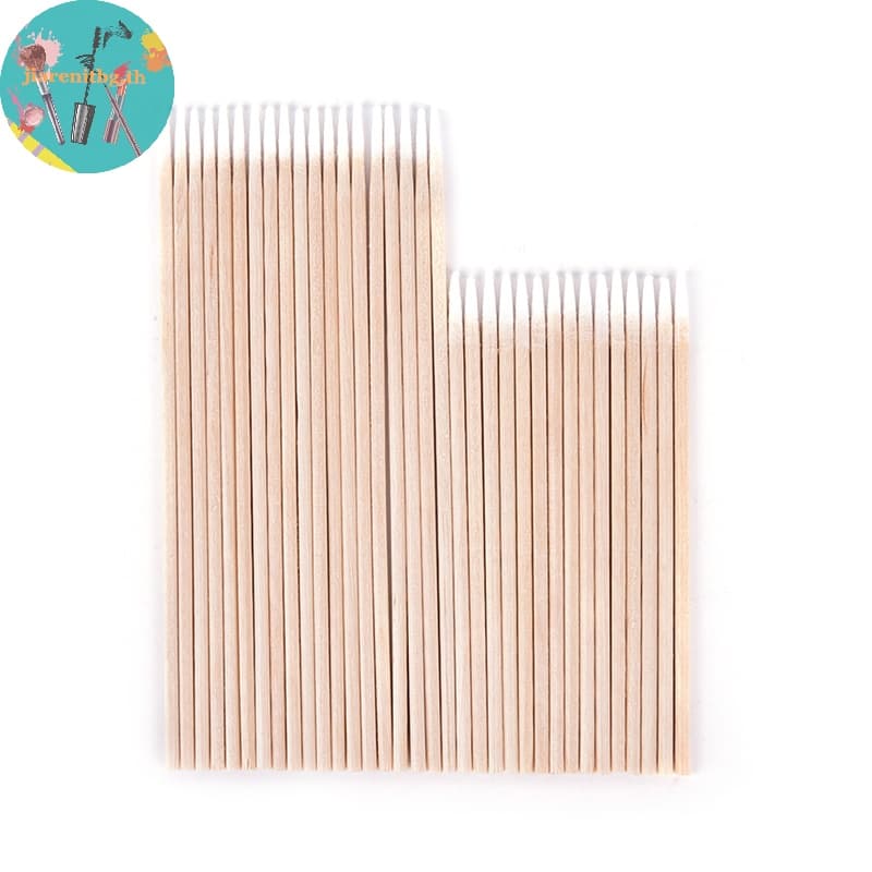 RENBG 100X รอยสักถาวรแต่งหน้าไม้ผ้าฝ้าย Bud เครื่องสําอาง Stick TH รูปที่ 7