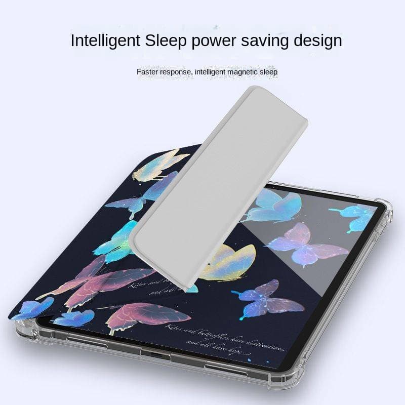 เคส iPad ป้องกันการตก Mini4 Mini5 2024 Pro Gen10 Mini6 Air5 Gen5/6 2025 Pro Air6 Air2 Air7 Gen11 A16 Air1 Gen7/8/9 2025 เคสป้องกันใหม่ iPad เคสกันกระแทก รูปที่ 7