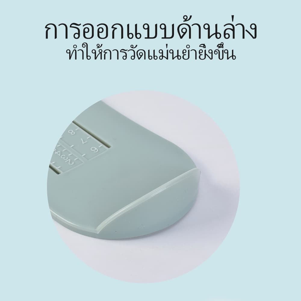 LAKOE ที่วัดเท้า วัดเท้าเด็ก ที่วัดขนาดเท้าเด็กที่วัดไซส์รองเท้าเด็ก แผ่นวัดเท้า รูปที่ 8