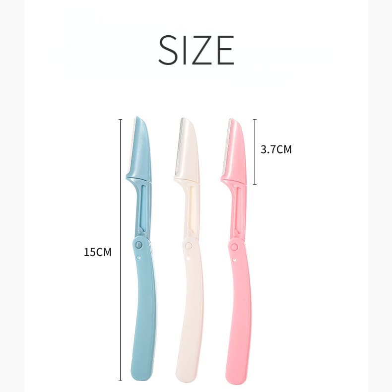 S1-M07 ที่เล็มขนคิ้ว ที่กันคิ้ว อุปกรณ์เสริมสวย มีดกัน ราถูก ในไทย รูปที่ 9