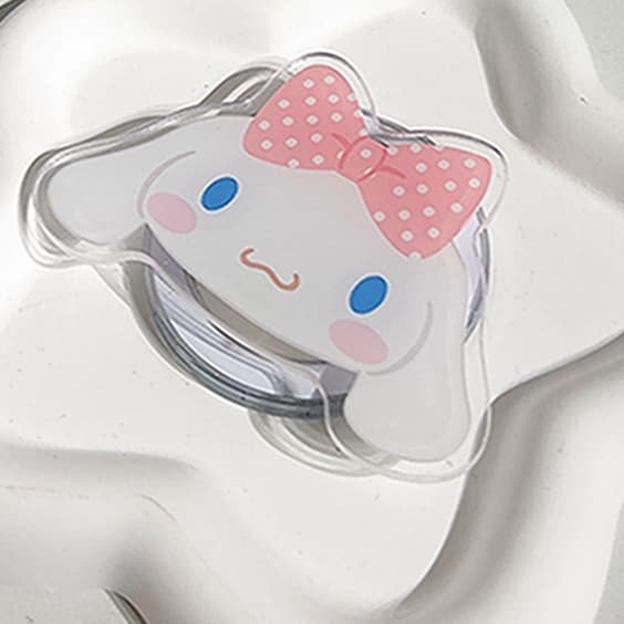 แม่เหล็กดูด แข็งแรงมาก การ์ตูนน่ารัก แม่เหล็กดูด ถุงลมนิรภัย ที่ยึด MagSafe น่ารัก Hellokitty Kuromi Purin Melody Pochacco ที่วางโทรศัพท์ แบบพกพา สําหรับผู้ชาย และผู้หญิง รูปที่ 5