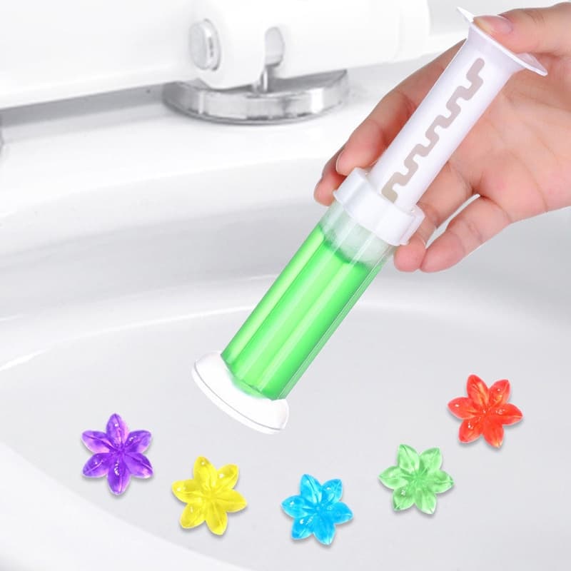 เจลดับกลิ่นชักโครก Toilet Gel Cleaner เจลหอม ดับกลิ่นห้องน้ำ เจลทำความสะอาด เจลลดคราบ ชักโครก ห้องน้ำ น้ำยาทำความสะอาด รูปที่ 6