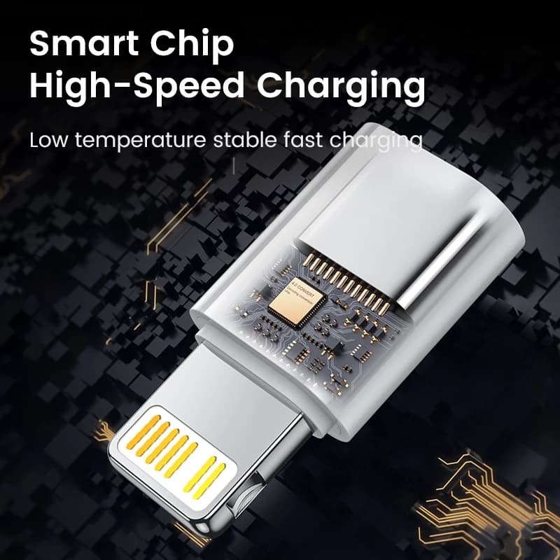 อะแดปเตอร์แปลง USB C เป็น Light OTG สําหรับ lOS ตัวผู้ เป็น Type C ตัวเมีย ชาร์จเร็ว รูปที่ 5