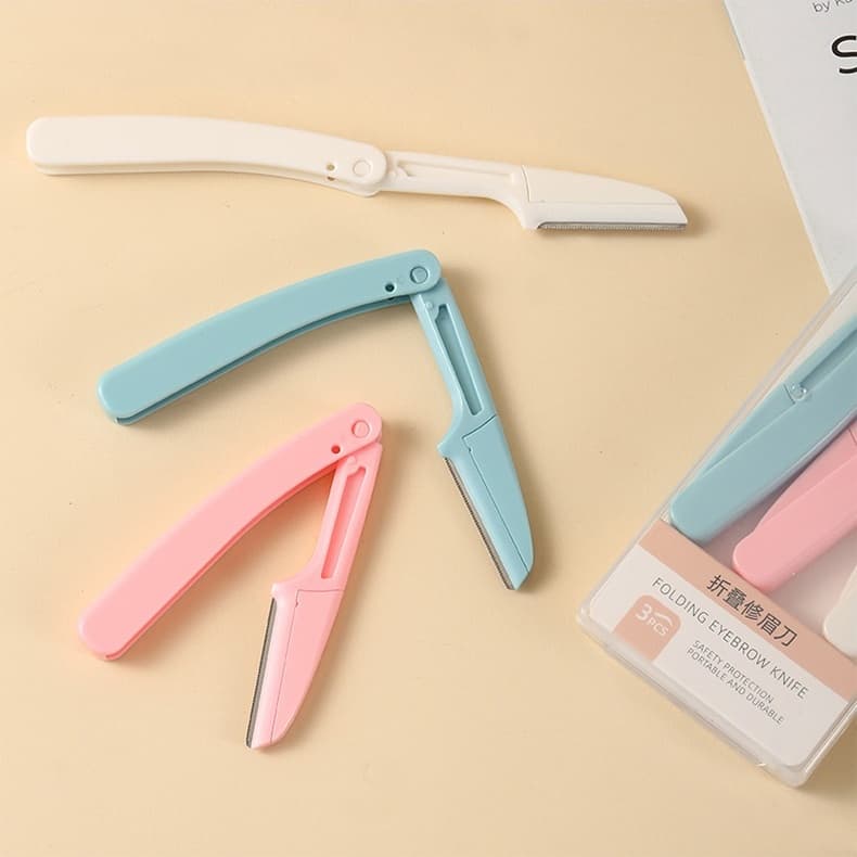 S1-M07 ที่เล็มขนคิ้ว ที่กันคิ้ว อุปกรณ์เสริมสวย มีดกัน ราถูก ในไทย รูปที่ 3