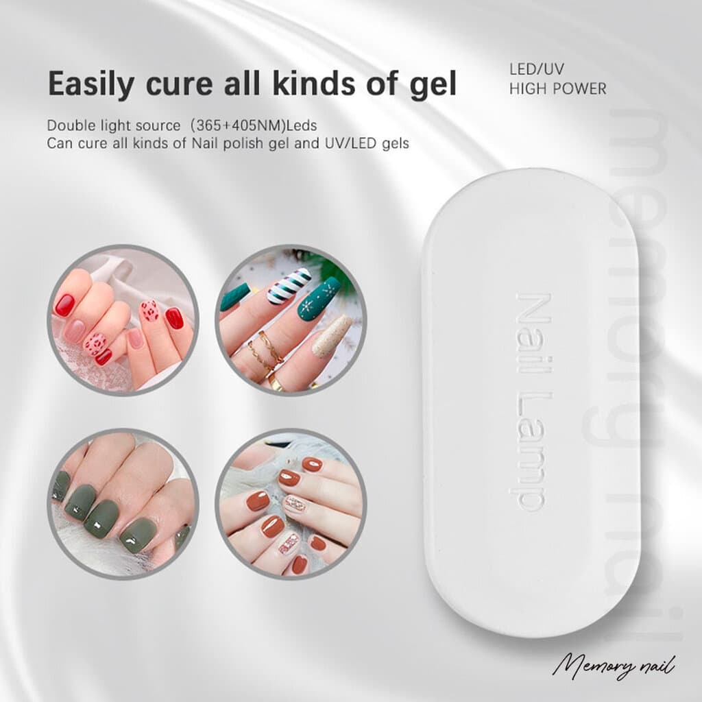 เครื่องอบเล็บเจลmini แห้งเร็ว ไม่ทำให้มือดำ 6wไฟLED การเหนี่ยวนำ ในไทย รูปที่ 5