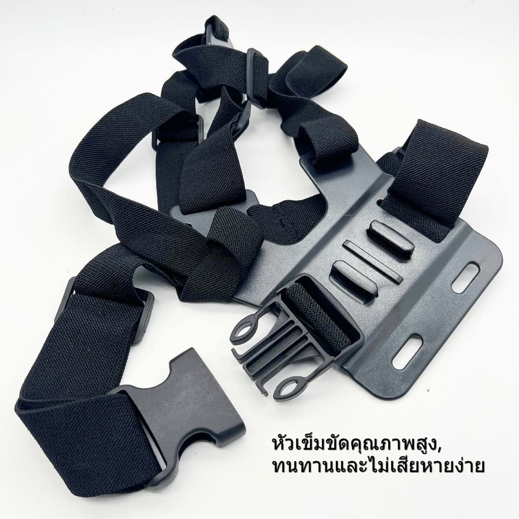 คลิปสายรัดหน้าอกโทรศัพท์มือถือ 360 องศาสายคล้องหน้าอกใช้กับGoProโทรศัพท์ได้ทุกรุ่น รูปที่ 8