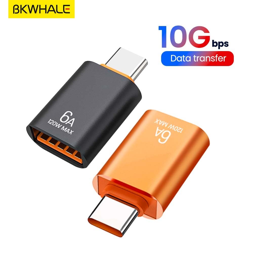 Bkwhale อะแดปเตอร์แปลง usb 3.0 เป็น Type c OTG Type c ตัวผู้ เป็น usb ตัวเมีย สําหรับแล็ปท็อป Xiaomi USBC Adaptador usb a tipo c รูปที่ 6