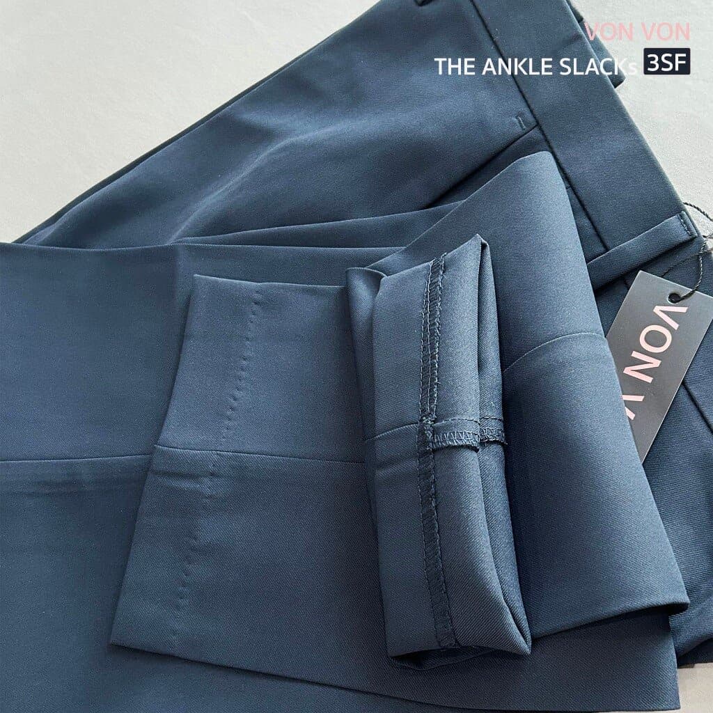 THE ANKLE SLACKs 3 Slim Fit ทรงกระบอกเล็ก รูปที่ 5