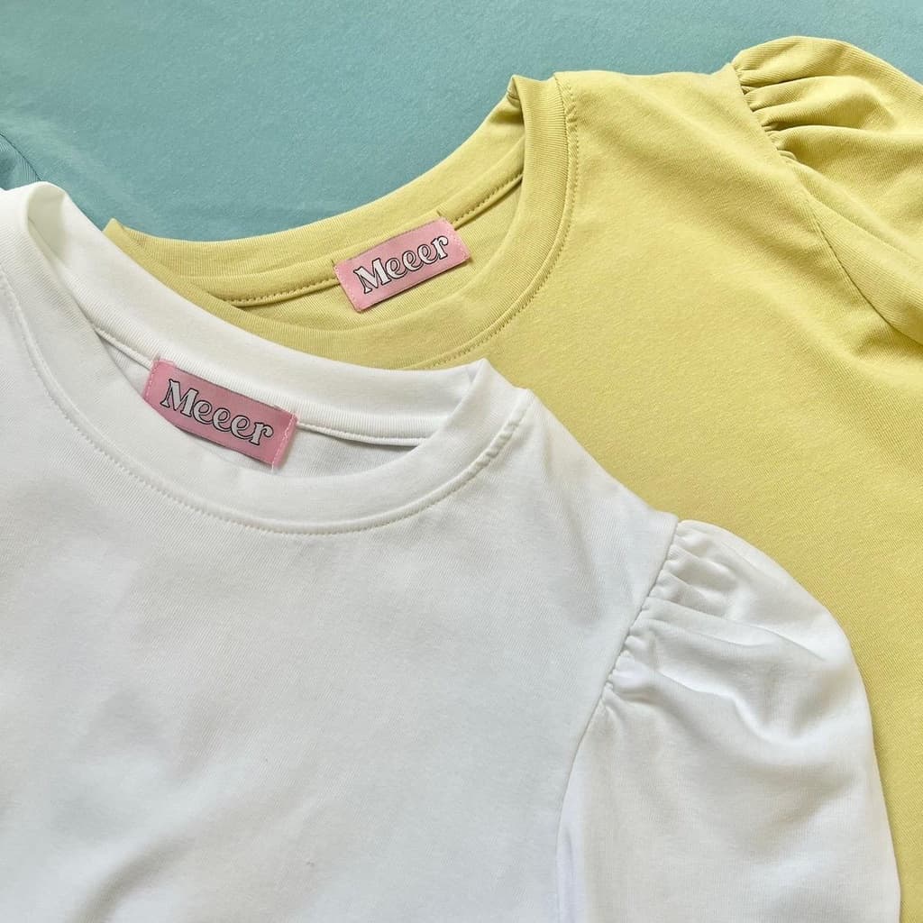 Meeer เสื้อยืดแขนยาวรูดไหล่ รูปที่ 3