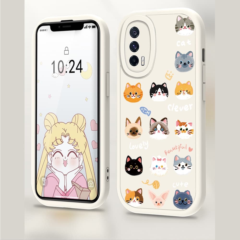 Samsung Galaxy A54 A15 A22 A34 A05S A05 A03 A14 A73 A11 A12 A13 A23 A51 A71 A52 A50 A50S A53 A03S A04 4G 5G Animal เคส รูปที่ 3