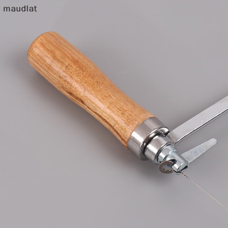 Maud เลื่อยตัดสาย สเตนเลส พร้อมสาย 2 สาย สําหรับสบู่แว็กซ์ Diy EN รูปที่ 4