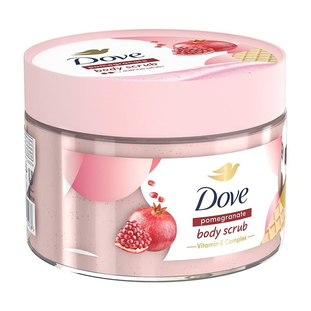 Dove โดฟ บอดี้ สครับ พอมมากราเนท 280 กรัม สครับ ขัดผิวกาย เนียนนุ่ม รูปที่ 5