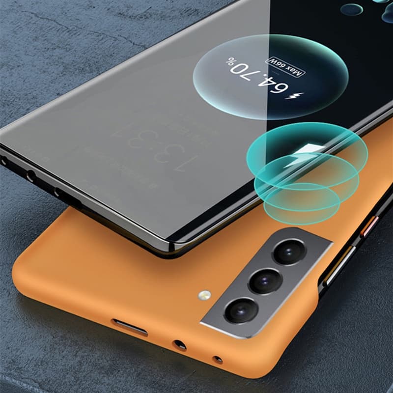 Ultra Slim PC Frameless สําหรับ Samsung Galaxy S22 S23 S24 S25 Ultra S23 S24 FE Plus Matte เคสโทรศัพท์ T03 รูปที่ 5