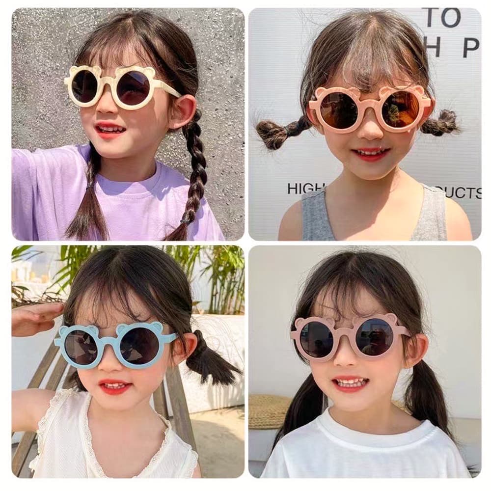LAKOE แว่นกันแดด แว่นตาเด็ก แว่นตากันแดด แว่นแฟนซี ป้องกันรังสียูวี แฟชั่นสำหรับเด็ก รูปที่ 5