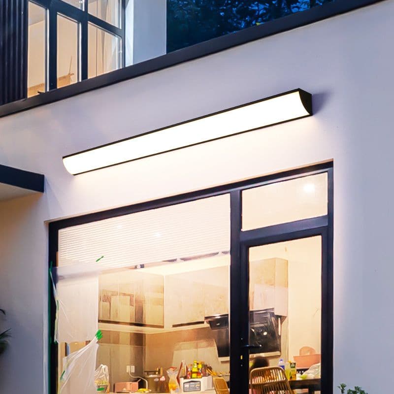 IP65 LED โคมไฟติดผนังกันน้ำกลางแจ้ง/โคมไฟผนัง ระเบียง LED โคมไฟติดผนังกลางแจ้ง/วิลล่าสวนกันน้ำ ไฟติดผนัง รูปที่ 8