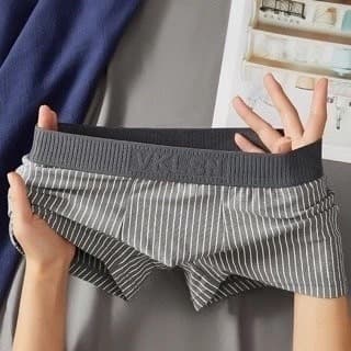 กางเกงบ็อกเซอร์ขาสั้น boxer กางเกงในผู้ชาย ผ้าคอตตอน ยืดหยุ่น ระบายอากาศได้ดี สวมใส่สบาย ไร้รอยต่อ รูปที่ 8