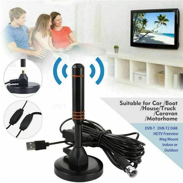 ยอดขายอันดับ1 DIGITAL TV ANTENNA รุ่น DVB-T2 เสาอากาศทีวีดิจิตอล เสารับสัญญาณทีวีดิจิตอล รูปที่ 2