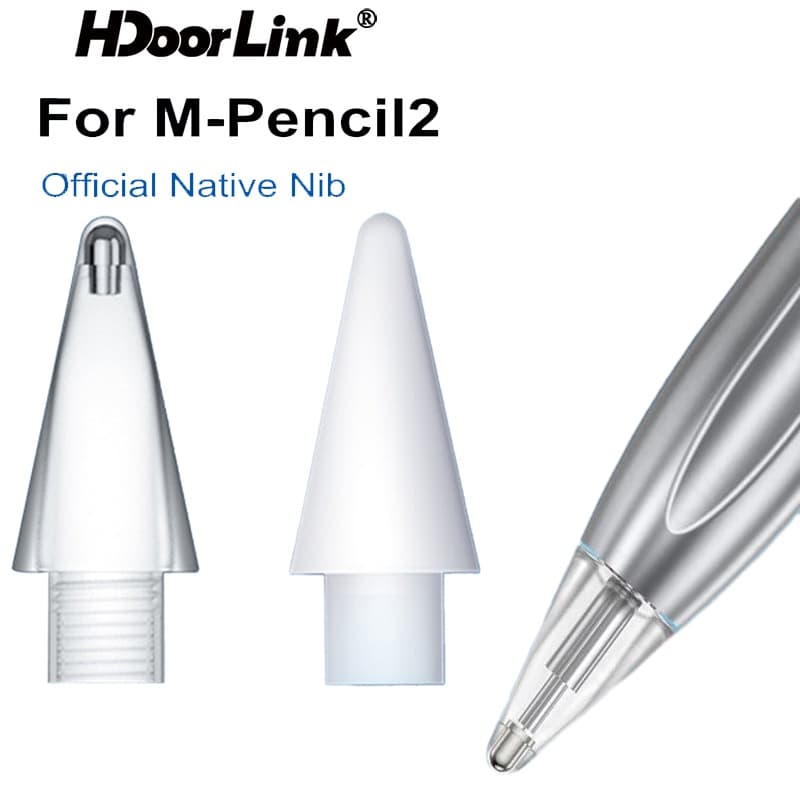 Hdoorlink หัวปากกาสไตลัส ชุบนิกเกิล แบบเปลี่ยน สําหรับ Huawei M-Pencil 2/3 Generation รูปที่ 1