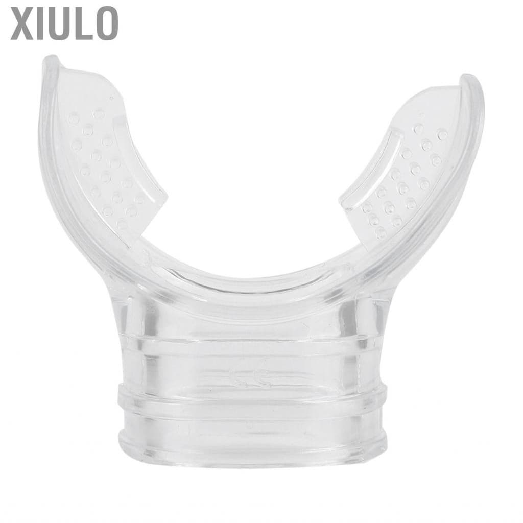 Xiulo ใหม่ Scuba Choice ดำน้ำโปร่งใส PVC Comfort Bite Mouthpiece รูปที่ 1