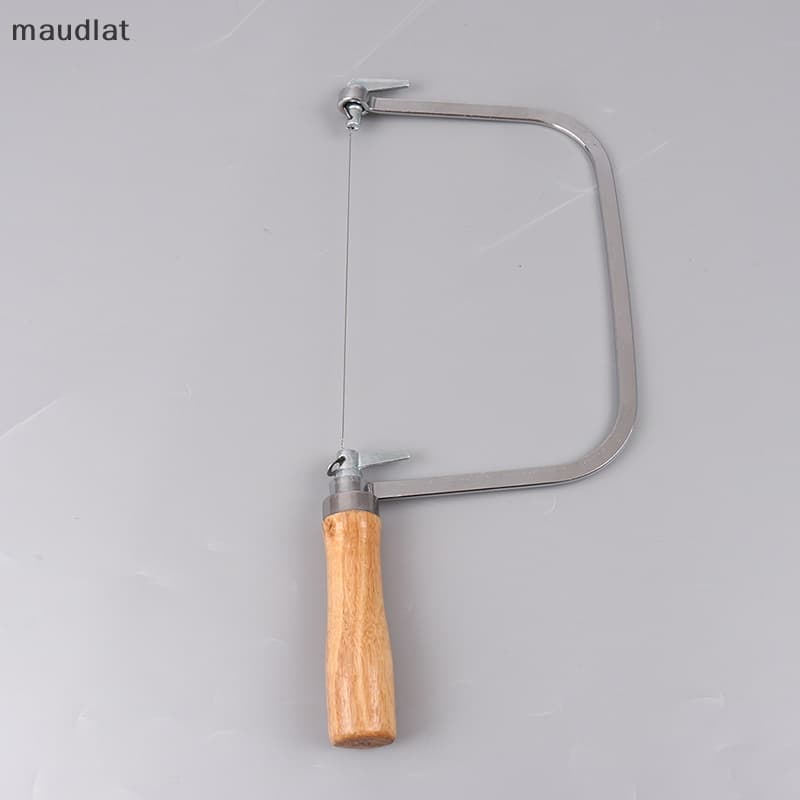 Maud เลื่อยตัดสาย สเตนเลส พร้อมสาย 2 สาย สําหรับสบู่แว็กซ์ Diy EN รูปที่ 6