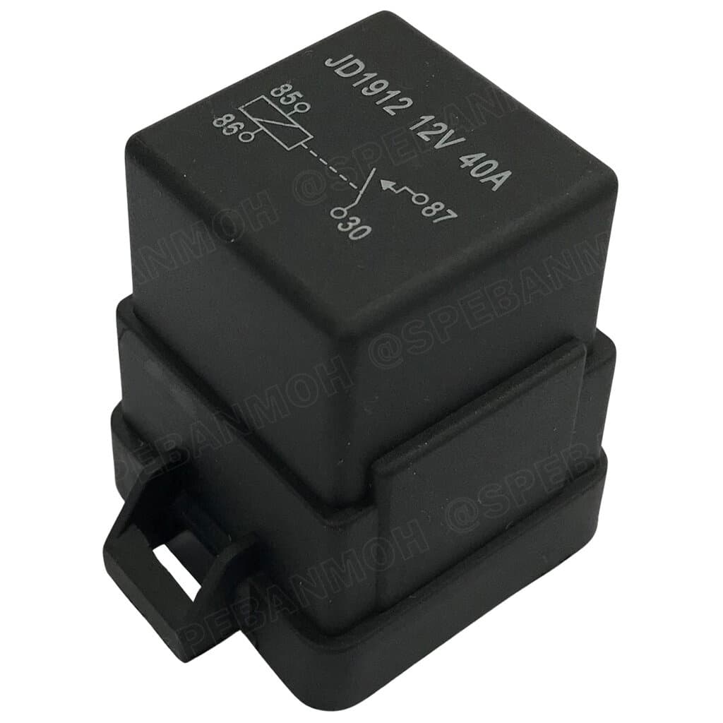 JD1912-W12V รีเลย์ 12VDC 4ขา NO รีเลย์รถยนต์ 4P รีเลย์มอเตอร์ไซค์ กันน้ำ 12V DC 40A RELAY 4 PIN WATERPROOF ส... รูปที่ 2