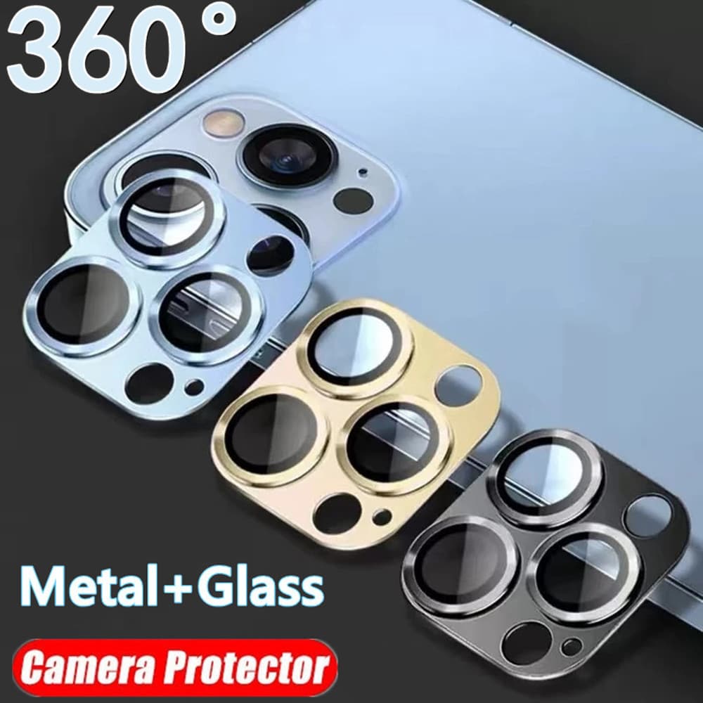 กระจกกันรอยกล้อง for iPhone 11 13 16 Pro Max Case iPhone 13 14 15 17 Pro Max 17 Air เลนส์เกราะแบบบูรณาการ รูปที่ 2