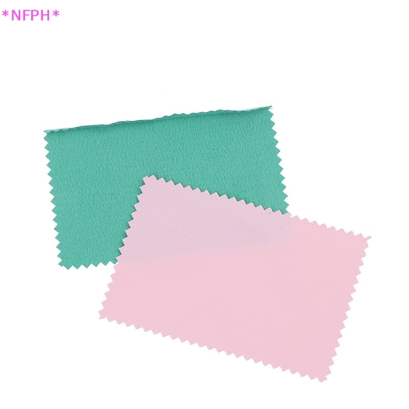 Nfph> ผ้าขัดทําความสะอาดเครื่องประดับเงินสเตอร์ลิง 925 10 ชิ้น รูปที่ 5