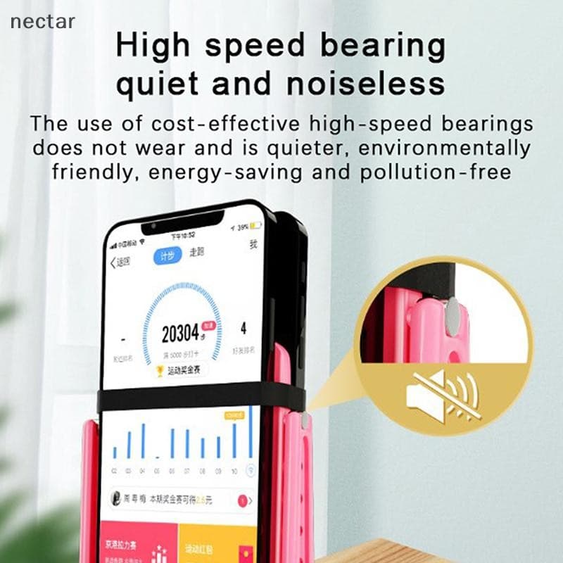 TAR อัตโนมัติ Swing Shake โทรศัพท์ Wiggler บันทึก Step Artifact Motion Brush Step Pedometer ผู้ถือโทรศัพท์มือถือขาตั้ง N รูปที่ 2