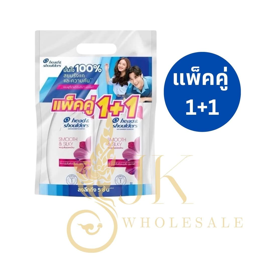 Head&Shoulder เฮด แอนด์ โชว์เดอร์ แชมพู แอนตี้ แดนดรัฟ 370 มล.. มีหลายสูตร ถนอมเส้นผม รังแค ผม รูปที่ 3