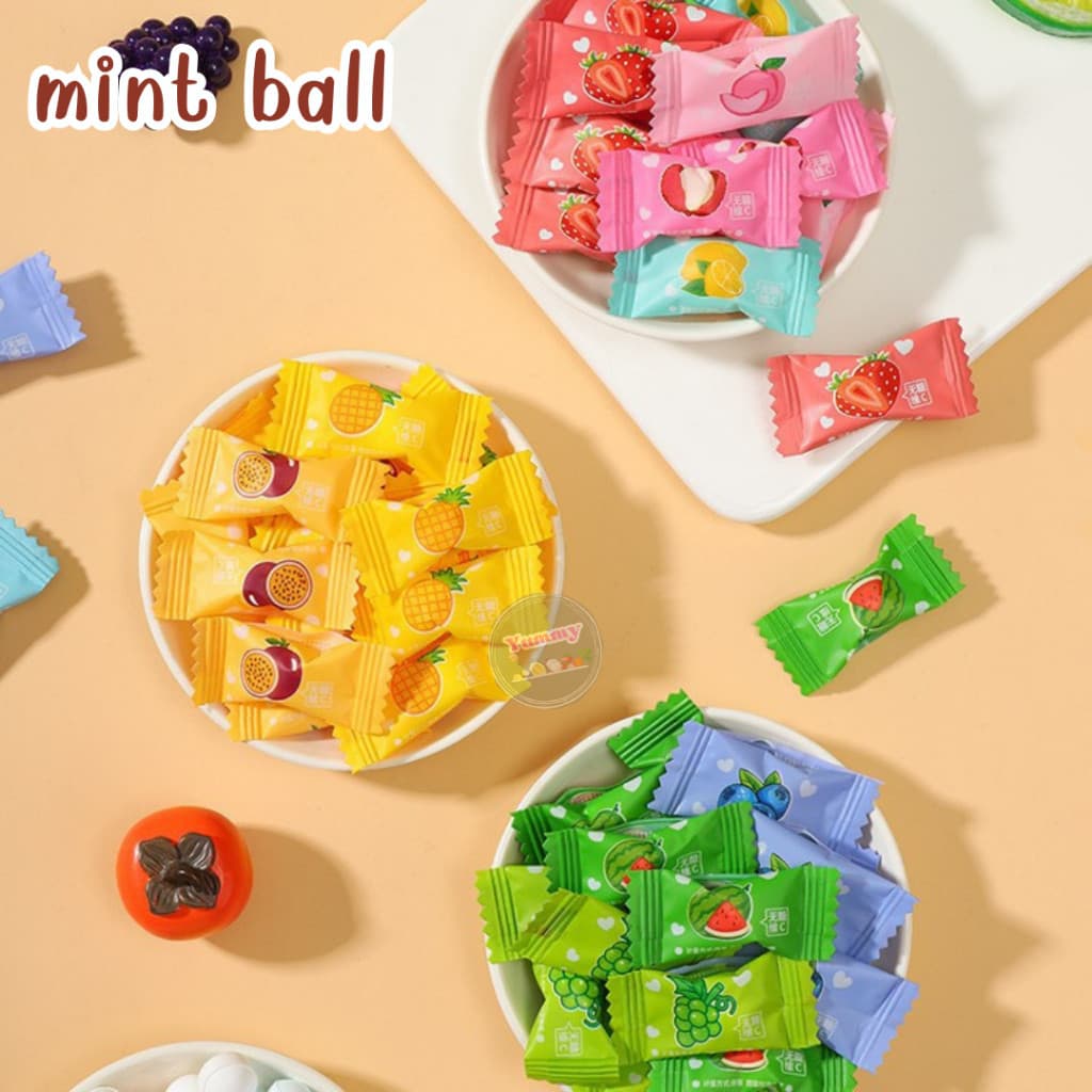 Mungkung ถูกมาก ลูกอมมิ้นต์ 300 กรัม อร่อย เย็น สดชื่น แก้ง่วง ลูกอมทานเล่น ขนม ลูกอม มินิบอล เม็ดจิ๋วแต่เย็นมาก รูปที่ 9