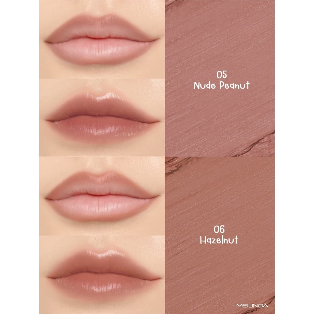Meilinda Crayon Over Liner ลิปไลเนอร์ เขียนขอบปาก พร้อมแปรงเบลนด์ รูปที่ 9