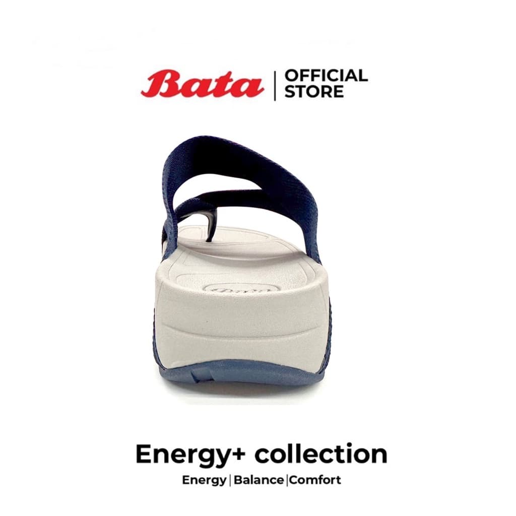 Bata บาจา Energy+ MIDNIGHT BLUE COLLECTION รองเท้าสายผ้าไนลอแบบสวมยอดฮิตหรับผู้หญิง สีน้ำเงิน รหัส 5719344 รูปที่ 4