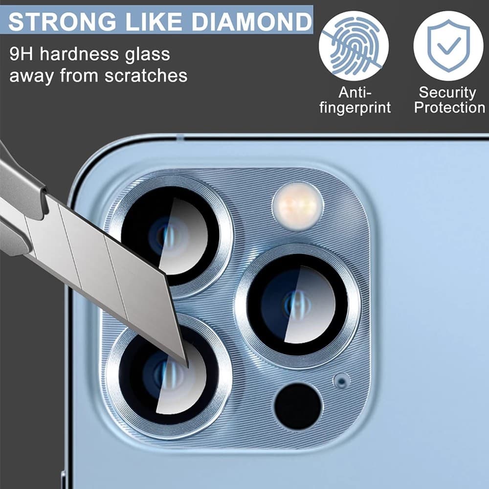 กระจกกันรอยกล้อง for iPhone 11 13 16 Pro Max Case iPhone 13 14 15 17 Pro Max 17 Air เลนส์เกราะแบบบูรณาการ รูปที่ 3